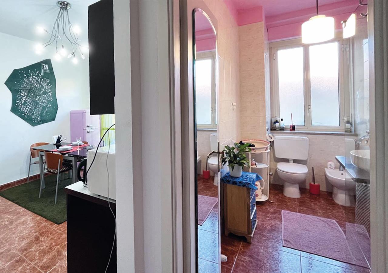 Flat City Center Porta Susa, Free Parking Wifii Smart Tv Sky Turin Bagian luar foto